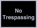 no-trespassing~